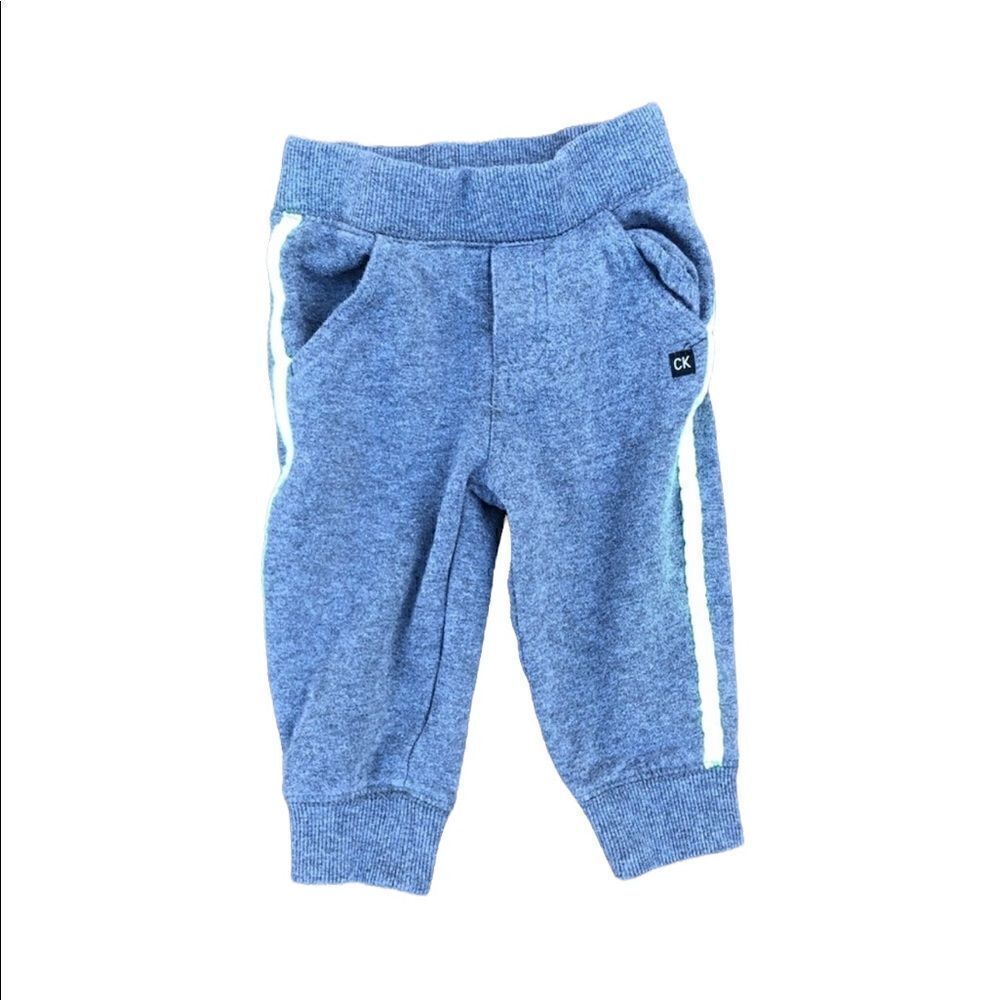 CALVIN KLEIN JEANS Grey Sweat Pants Size 12 Months
